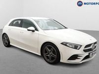 Used Mercedes A180 AMG line 136 HP (100 kW) 2019 White Hatchback