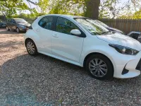 Used Toyota Yaris Hybrid 2022 White Hatchback