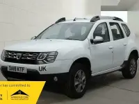 Used Dacia Duster 123 HP (90 kW) 2018 White SUV