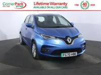 Used Renault Zoe Iconic 78 kW (107 HP) 2020 Blue Hatchback