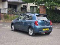 Used Nissan Micra Acenta 80 HP (58 kW) 2015 Blue Hatchback