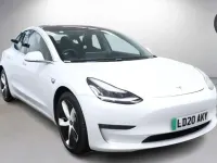 Usado Tesla Model 3 Long Range AWD 366 kW (498 CV) 2020 Blanco Berlina