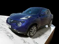 Used Nissan Juke Tekna 117 HP (86 kW) 2017 Blue SUV