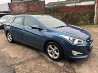 Used Hyundai i40 Active 136 HP (100 kW) 2014 Blue Estate