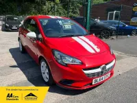 Used Vauxhall Corsa 90 HP (66 kW) 2014 Red Hatchback