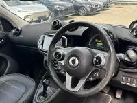 Used Smart ForFour Electric Drive Exclusive 60 kW (82 HP) 2022 Black Hatchback