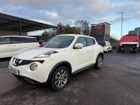 Used Nissan Juke Tekna 2016 White SUV