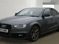 Used Audi A4 Black Edition 170 HP (125 kW) 2015 Grey Sedan