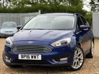 Used Ford Focus Titanium X 2016 Blue Hatchback