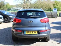 Usado Kia Sportage 2015 Azul SUV