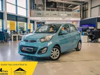 Used Kia Picanto 84 HP (61 kW) 2014 Blue Hatchback