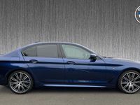 Used BMW 530 M Sport 249 HP (183 kW) 2019 Blue Sedan