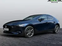 Used Mazda 3 Exclusive-Line 140 HP (102 kW) 2025 Blue Hatchback