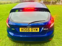 Used Ford Fiesta Zetec 100 HP (73 kW) 2017 Blue Hatchback