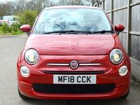 Used Fiat 500 Pop Star 69 HP (50 kW) 2018 Red Hatchback