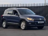 Used VW Tiguan Match 138 HP (101 kW) 2014 Blue SUV