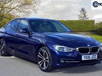 Used BMW 320 Sport Line 2016 Blue Sedan