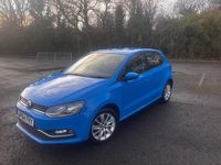 Used VW Polo SE 2015 Blue Hatchback