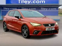 Used Seat Ibiza FR Sport 95 HP (69 kW) 2019 Orange Hatchback