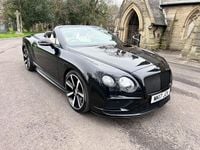 Used Bentley Continental GT Convertible Mulliner 2017 Black Cabriolet