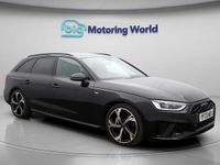 Used Audi A4 Black Edition 201 HP (147 kW) 2023 Black Estate