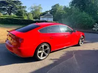 Used Audi A5 Black Edition 2013 Red Coupe