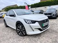 Used Peugeot e-208 GT 100 kW (136 HP) 2022 White Hatchback