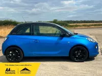 Used Vauxhall Adam S 70 HP (51 kW) 2017 Blue Hatchback