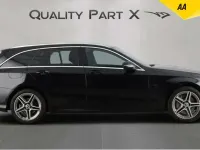 Used Mercedes C300e AMG line 2021 Black Estate