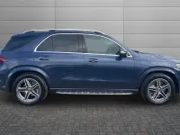 Used Mercedes GLE450 AMG AMG line 367 HP (269 kW) 2025 Sodalite blue SUV