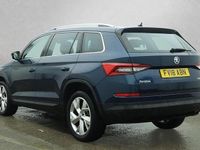 Used Skoda Kodiaq 150 HP (110 kW) 2018 Blue SUV