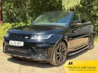 Used Land Rover Range Rover Sport HSE 306 HP (225 kW) 2020 Black SUV