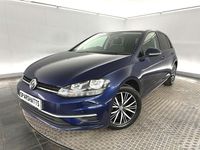 Used VW Golf VII SE 110 HP (80 kW) 2018 Blue Hatchback