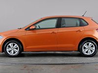 Used VW Polo SE 95 HP (69 kW) 2018 Orange Hatchback