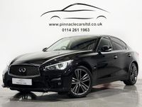 Used Infiniti Q50 Sport Tech 170 HP (125 kW) 2017 Black Sedan