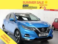 Used Nissan Qashqai Tekna 115 HP (84 kW) 2018 Blue SUV
