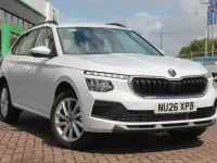 New Skoda Kamiq SE 113 HP (83 kW) 2026 Moon white metallic SUV