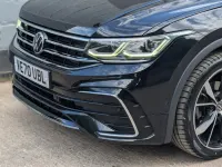Used VW Tiguan R-line 150 HP (110 kW) 2021 Black SUV