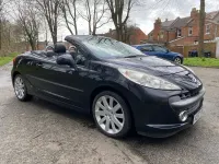 Used Peugeot 207 CC GTi 2007 Black Cabriolet
