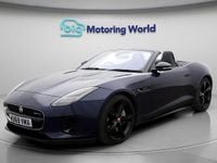 Used Jaguar F-Type R-Dynamic 300 HP (220 kW) 2019 Blue Cabriolet