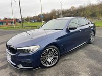 Begagnad BMW 530e M Sport 252 HK (185 kW) 2017 Blå Sedan