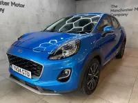 Used Ford Puma Titanium 123 HP (90 kW) 2024 Blue SUV