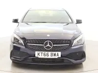 Usado Mercedes CLA200 AMG line 136 HP (100 kW) 2016 Azul Sedan