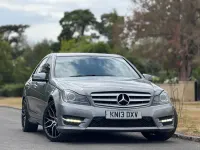 Used Mercedes C250 AMG 2013 Silver Sedan