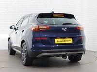 Usado Hyundai Tucson Premium 136 HP (100 kW) 2019 Azul SUV