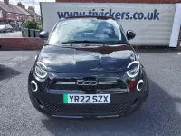 Used Fiat 500e La Prima 85 kW (116 HP) 2022 Black Hatchback