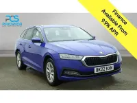 Używany Skoda Octavia SE L 2022 Niebieski Kombi