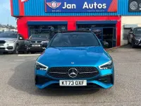 Begagnad Mercedes CLA180 AMG Line Premium Plus 2023 Blå Sedan