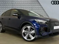 Used Audi Q4 e-tron Black Edition 210 kW (286 HP) 2024 Blue SUV