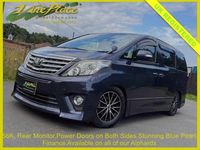 Used Toyota Alphard 2025 Blue MPV